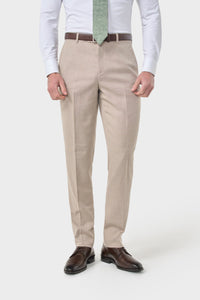 Miami - Beige bröllopsbyxor för män