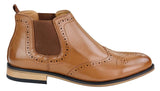 Herr Slip-On Brogue-stövlar