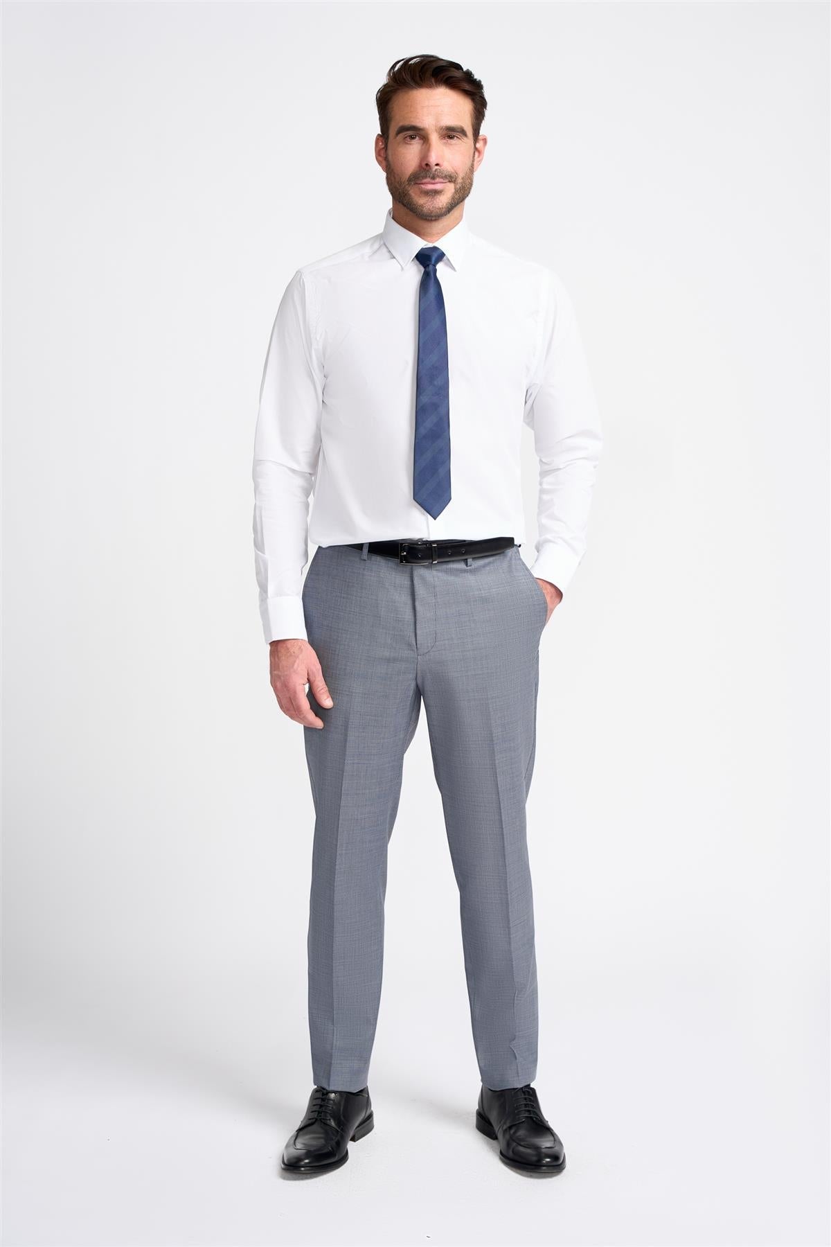 Bond - Grå herrbyxor