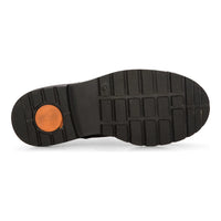 Herr Svarta Läder Motorcykelstövlar Western Rock Punk Snörade Ankelstövlar Militär