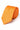 Orange smal enfärgad slips, 6 cm, herr