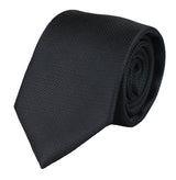 Slips i siden med textur, presentset, näsduk, manschettknappar, matt satin