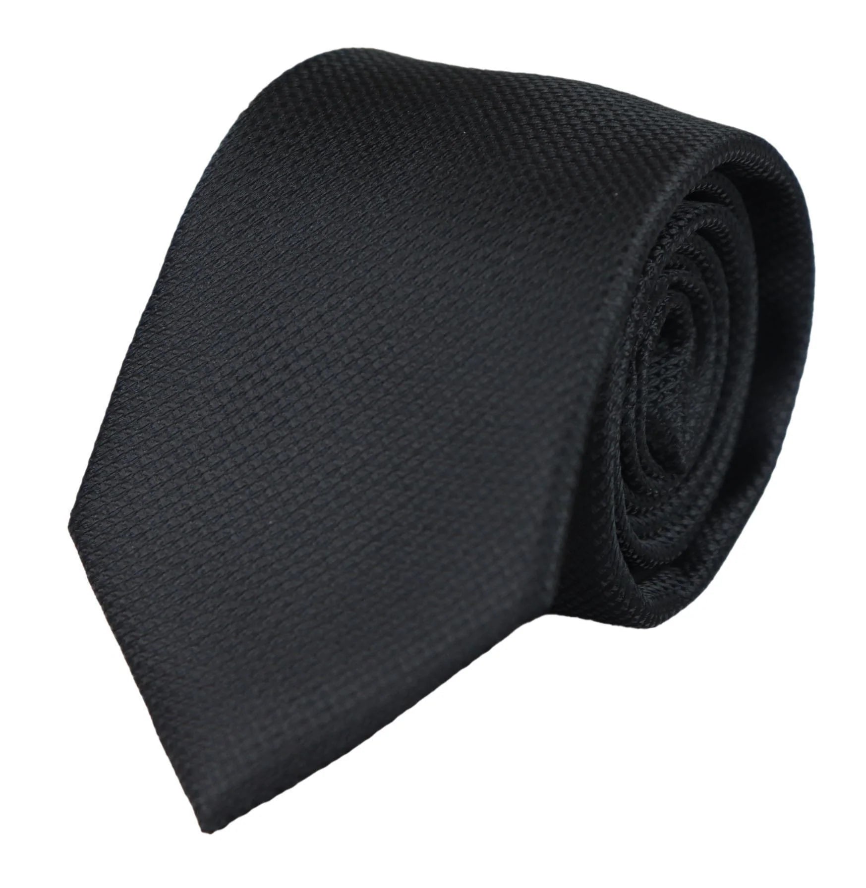Slips i siden med textur, presentset, näsduk, manschettknappar, matt satin