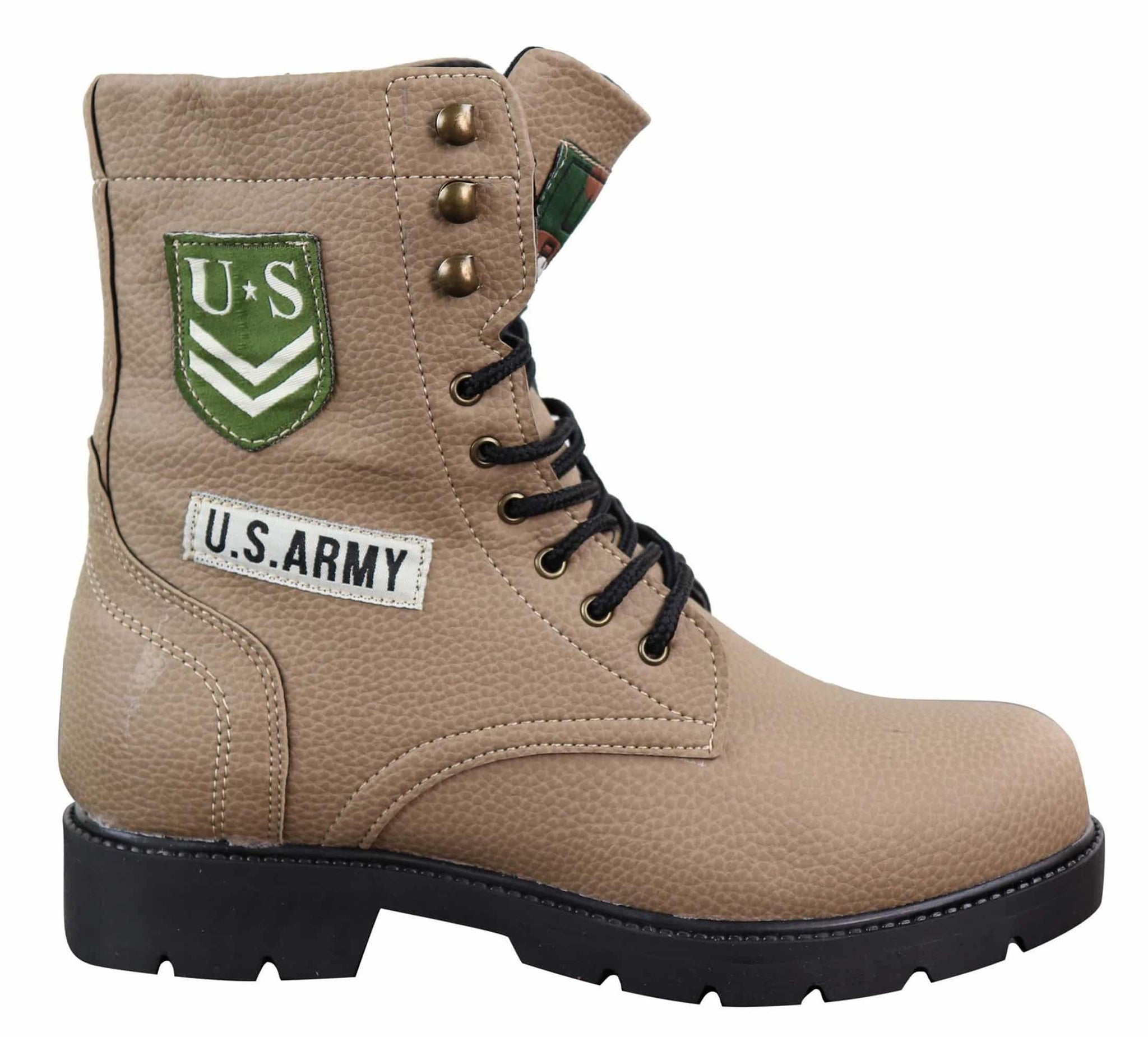 Herrstövlar i amerikansk arméstil