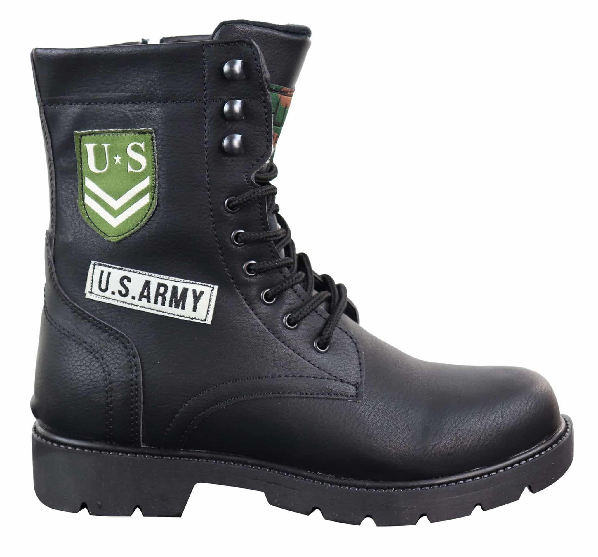 Herrstövlar i amerikansk arméstil