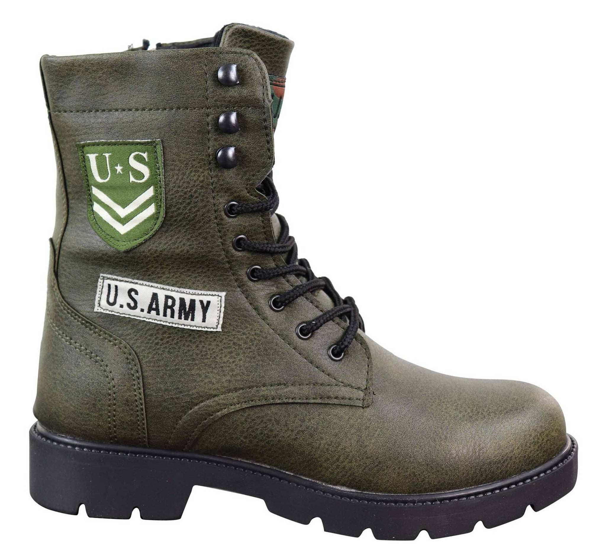 Herrstövlar i amerikansk arméstil