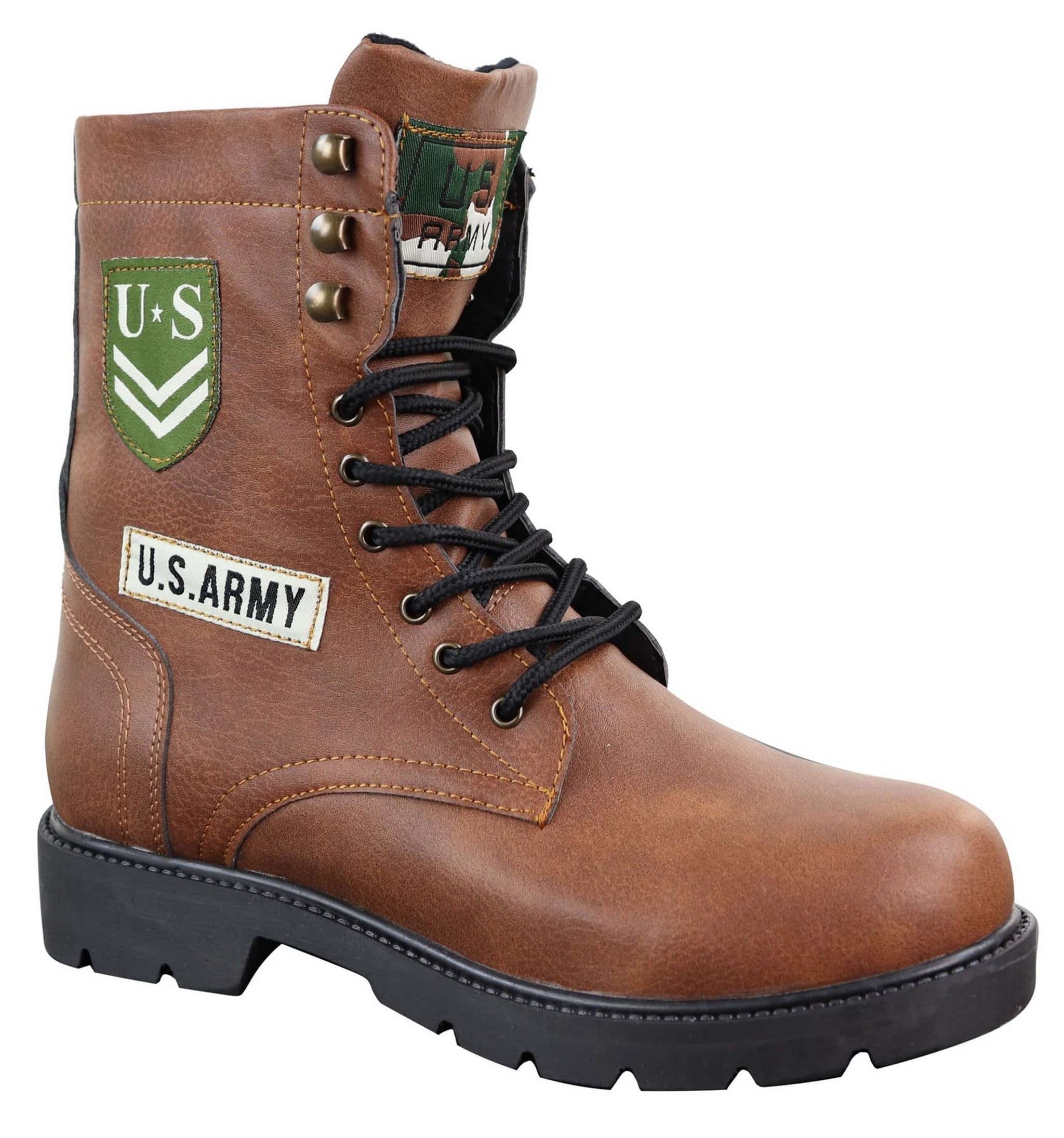 Herrstövlar i amerikansk arméstil