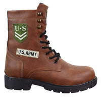 Herrstövlar i amerikansk arméstil