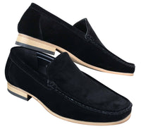 Patron 5588 Herr Smart Casual Slip On Fyrkantiga Mockaskor Italienska