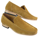 Patron 5588 Herr Smart Casual Slip On Fyrkantiga Mockaskor Italienska