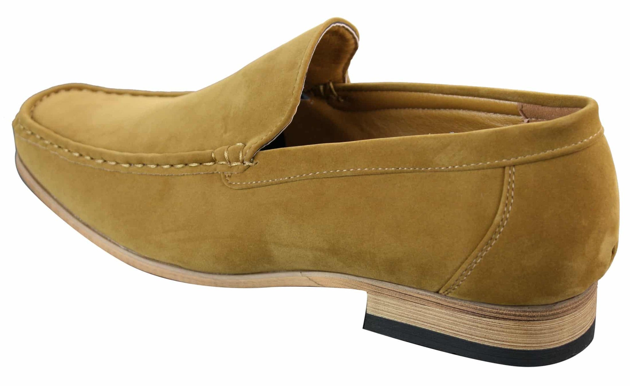 Patron 5588 Herr Smart Casual Slip On Fyrkantiga Mockaskor Italienska