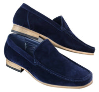 Patron 5588 Herr Smart Casual Slip On Fyrkantiga Mockaskor Italienska