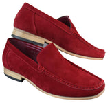 Patron 5588 Herr Smart Casual Slip On Fyrkantiga Mockaskor Italienska