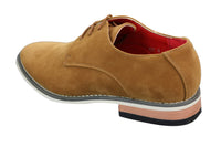 Fiorello 601 Herr Mocka Eleganta Oxfordskor Med Snörning Brun Svart Blå