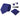 Slips i satin, siden, texturerad, blå, presentset, näsduk, manschettknappar, slips i matt satin
