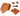 Paisleyhalsad Orange Slips Presentset Näsduk Manschettknappar Slips Blommig Satin