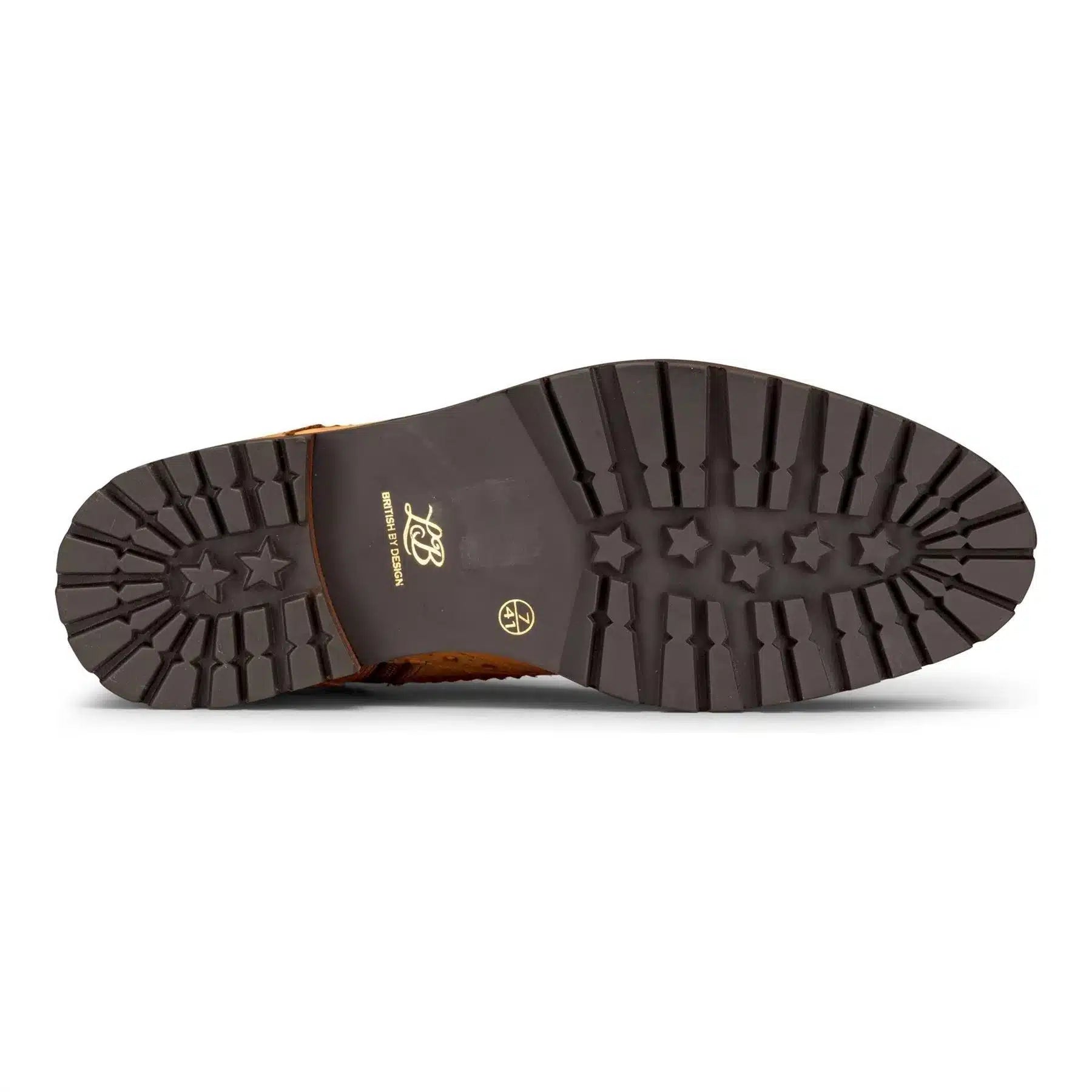 Herr Äkta Läder Snörade Platå Brogue Militärstövlar Punk Rock Svart Brun