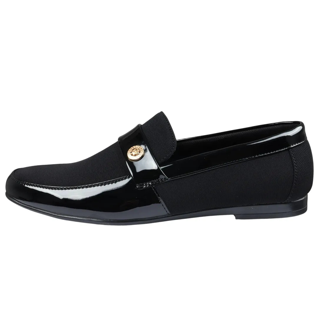 Herr Slip On Lätta Svarta Loaferskor