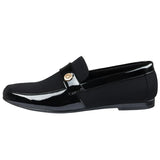 Herr Slip On Lätta Svarta Loaferskor