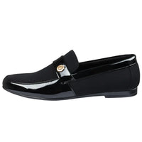 Herr Slip On Lätta Svarta Loaferskor