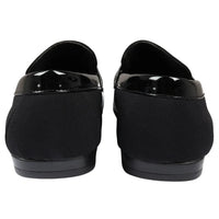 Herr Slip On Lätta Svarta Loaferskor