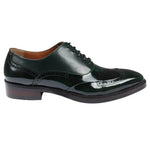 Harry - Herr Gröna Brogues i Lackläder