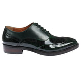 Harry - Herr Gröna Brogues i Lackläder