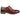 Ross - Röda brogueskor i läder med blommönster för män