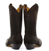 Herr Cowboystövlar Spetsiga Svarta Bruna Grinders Arizona Äkta Läder Western Kubanska