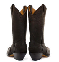 Herr Cowboystövlar Spetsiga Svarta Bruna Grinders Arizona Äkta Läder Western Kubanska