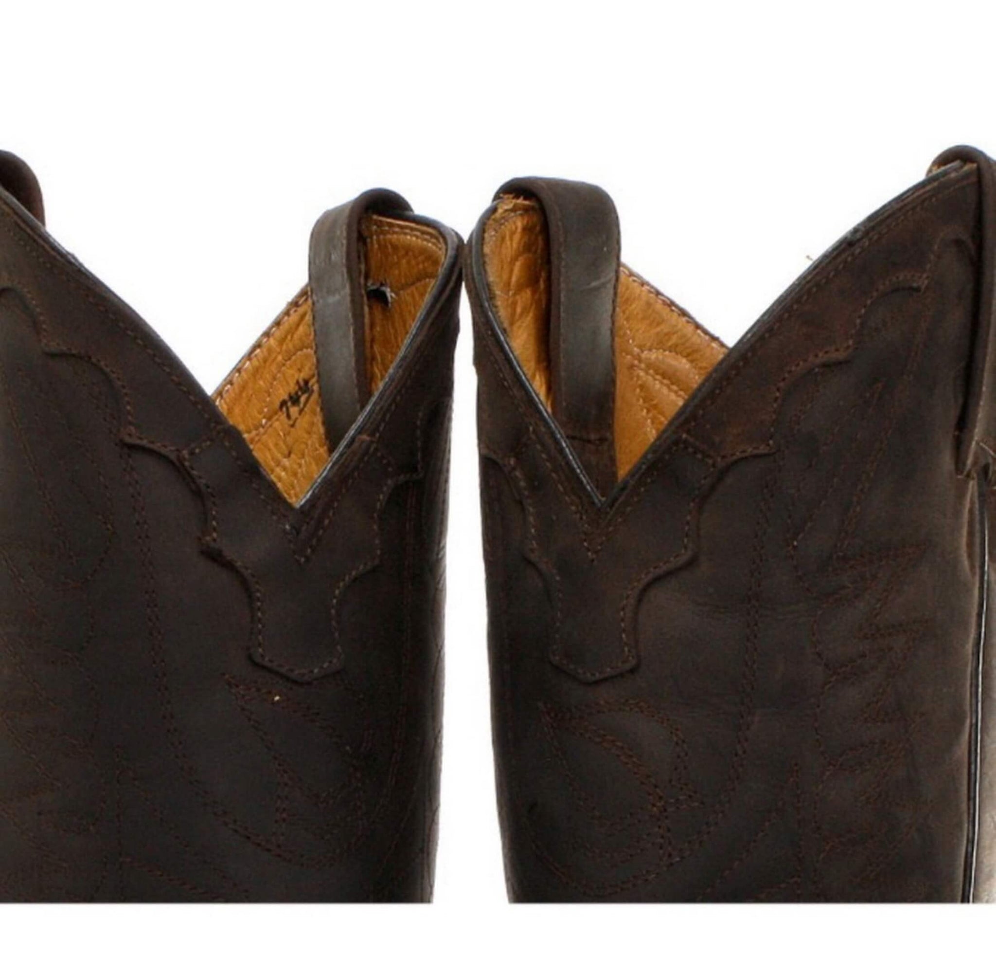 Herr Cowboystövlar Spetsiga Svarta Bruna Grinders Arizona Äkta Läder Western Kubanska