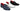 Herr Mocka Slip On Loafers Nit Spikar Silver Smart Casual Glänsande Festskor