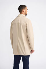 Barracuda - Herr Lätt Klassisk Trenchcoat Beige