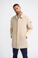 Barracuda - Herr Lätt Klassisk Trenchcoat Beige