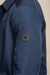 Barracuda - Lätt klassisk trenchcoat för män i marinblått