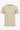 Beige ribbad klassisk t-shirt för män