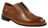 Herr Brogue Oxford Skor Bruna Svarta Läderskor Goodyear Randsydda