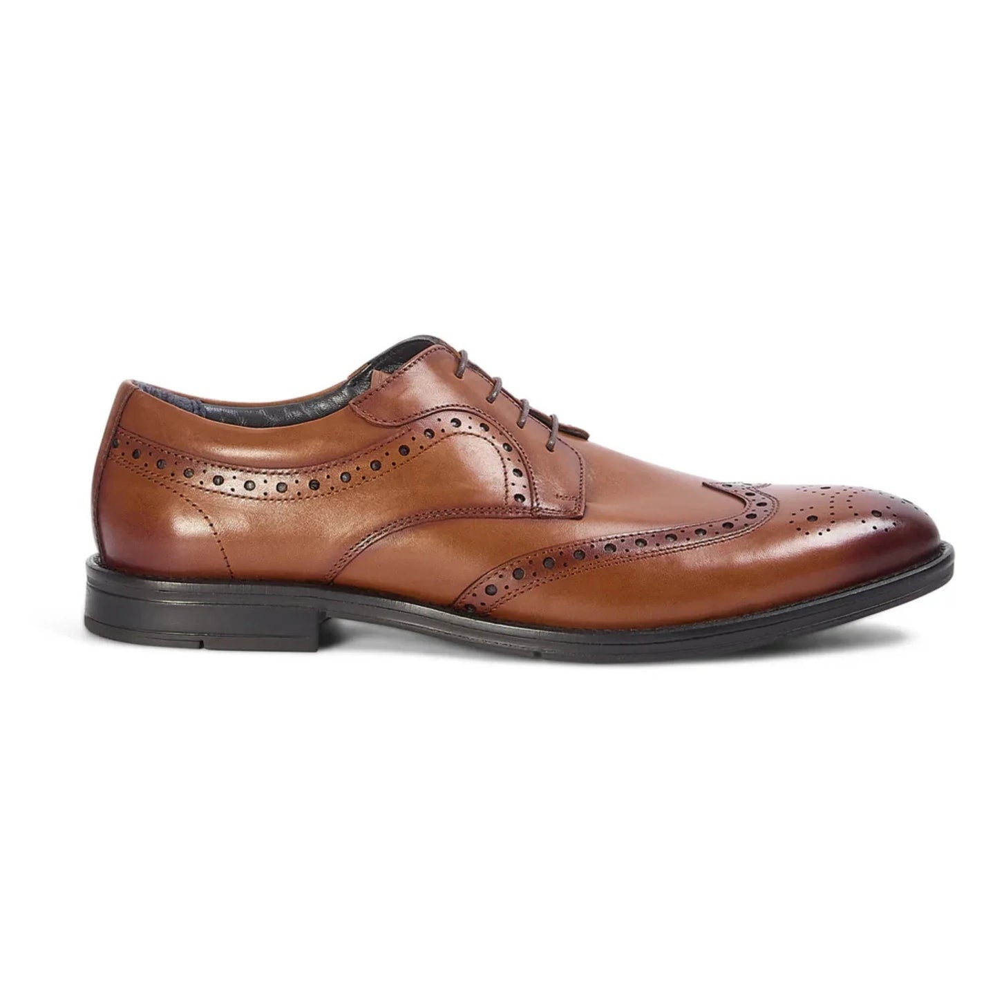 Cambridge - Herr Bruna Wingtip Brogue Derbyskor