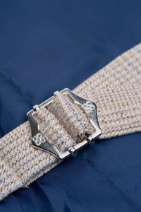 Caridi - Herrväst i tweed, beige, bröllop