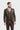 Caridi - Herrkavaj i tweed, brun
