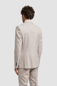 Caridi - Herrkavaj i tweed, beige