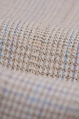 Caridi - Herrbyxor i tweed i beige