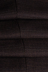 Caridi - Herrväst i tweed, brun
