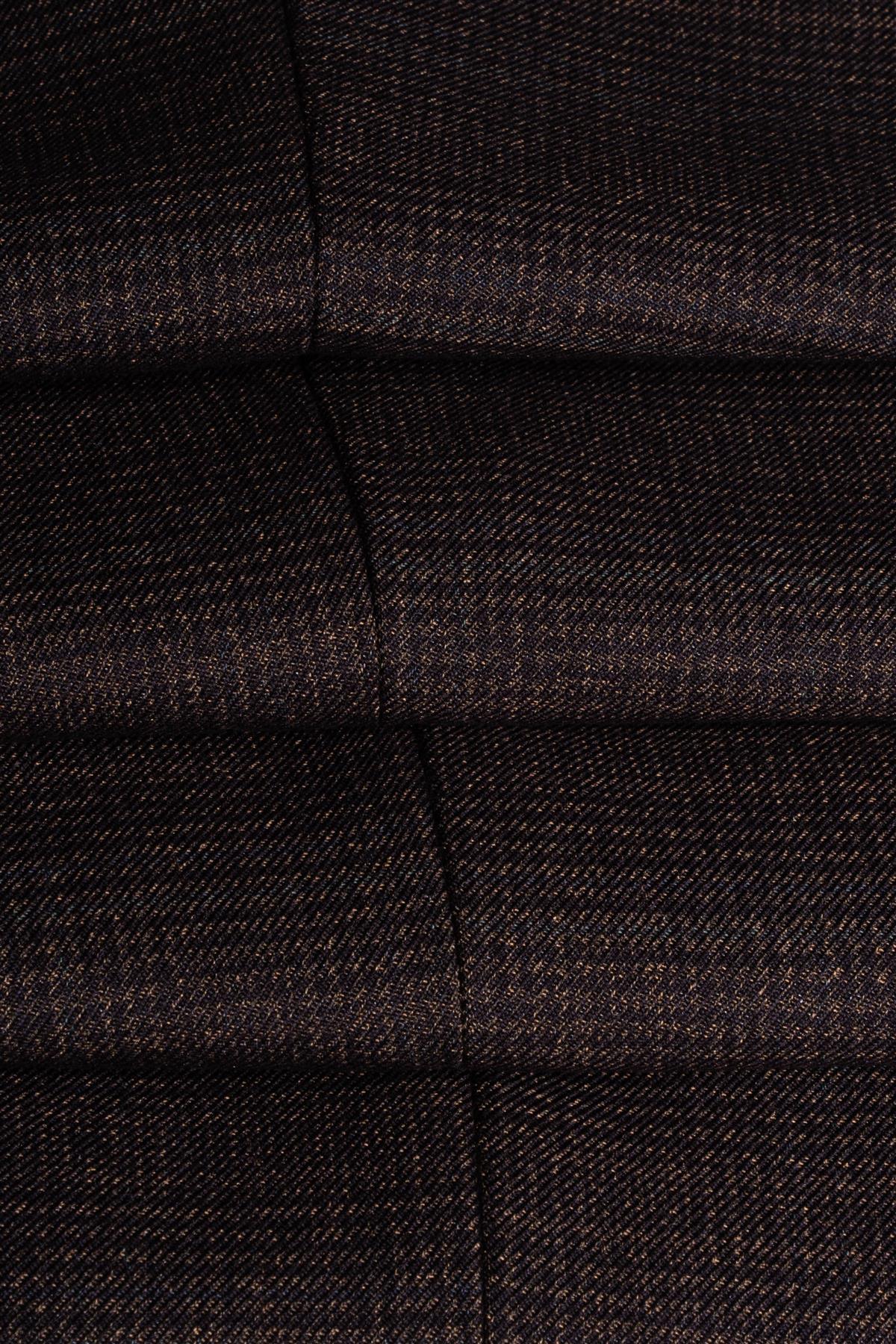 Caridi - Herrväst i tweed, brun