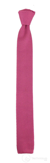 Avslappnad stickad slips - Många färger