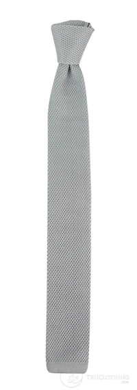 Avslappnad stickad slips - Många färger