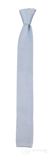 Avslappnad stickad slips - Många färger