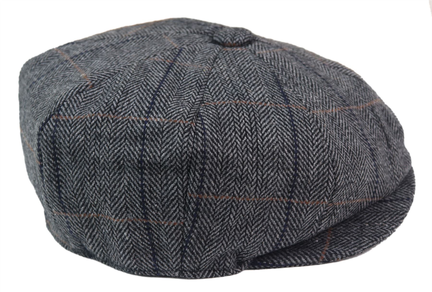 Herrkeps med 8 paneler Peaky Blinders - Cavani Albert
