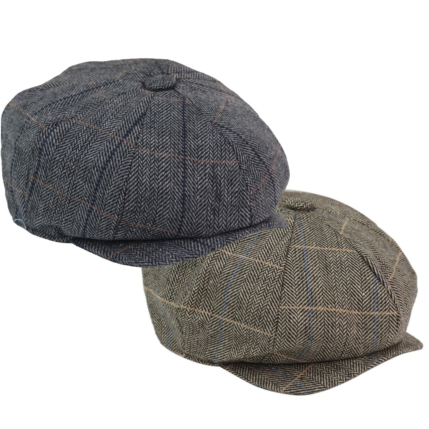 Herrkeps med 8 paneler Peaky Blinders - Cavani Albert