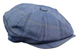 Herr 8 Panel Peaky Blinders Tweed Flat Cap - Cavani Connall